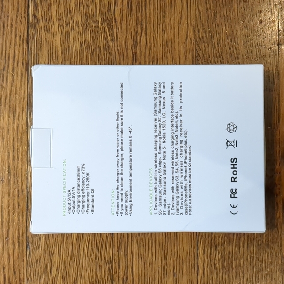 NWT Ultra Thin Wireless Charger - Picture 2 of 2